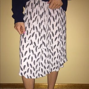 flowy skirt